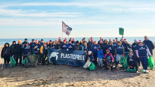 Plastic Free rafforza la presenza nelle Marche: nel 2025 oltre 4 tonnellate di rifiuti raccolti