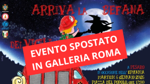 A Pesaro arriva la Befana: eventi in città tra Galleria Roma, Villa Fastiggi e Duomo