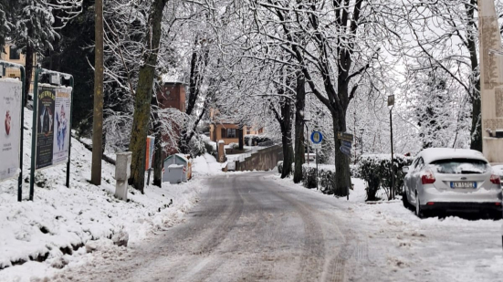 Vallefoglia, strade comunali liberate dalla neve: viabilità regolare