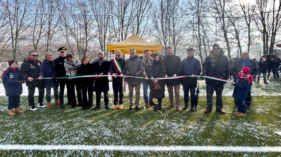 Baldelli: "Ad Urbania inaugurato un campo da gioco che è presidio sociale di futuro per i nostri giovani"
