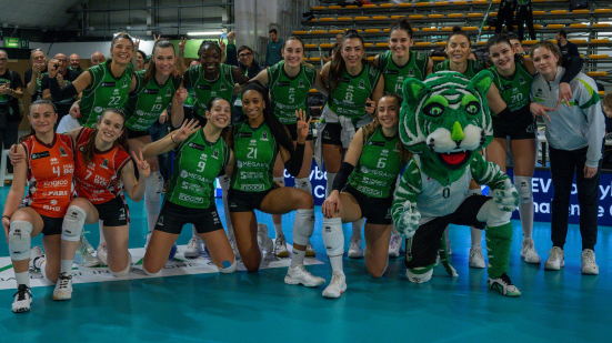 Megabox Vallefoglia passa ai Quarti di Challenge Cup: 3-0 al Fatum e sfida con Gran Canaria