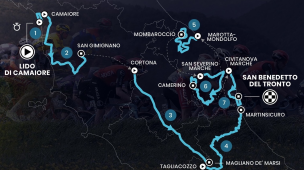 Presentata ad Ancona la 61ª Tirreno Adriatico Crédit Agricole: dal 9 al 15 marzo la Corsa dei Due Mari