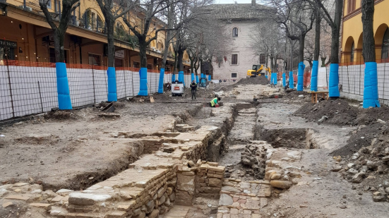 Scoperta la Basilica di Vitruvio a Fano, Baldelli: “Frutto di studio, sinergia e sostegno governativo”