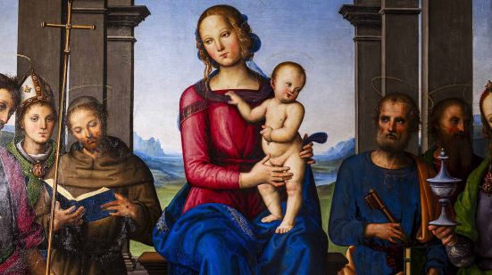 Fano restituisce al suo altare la Pala di Perugino a Santa Maria Nuova