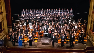“Tutti cantano Sanremo”, il Conservatorio Rossini protagonista dello spot RAI in piazzale Lazzarini