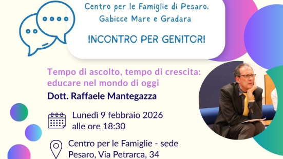 Educare nel mondo di oggi: incontro a Pesaro con il pedagogista Raffaele Mantegazza