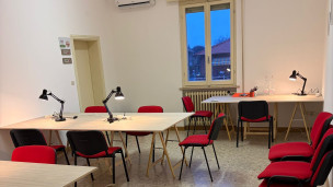 Inaugurata a Borgo Santa Maria la nuova sala studio di Casa Pozzo: spazio aperto alla comunità