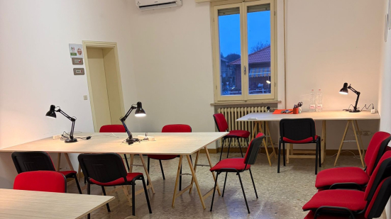 Inaugurata a Borgo Santa Maria la nuova sala studio di Casa Pozzo: spazio aperto alla comunità