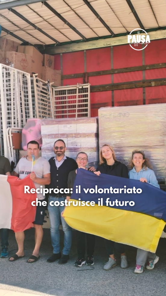 Pausa Caffeina: il volontariato di Michele Mariella con l'associazione Reciproca