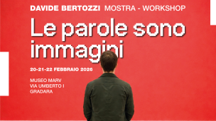 “Le Parole sono Immagini”: al MARV di Gradara la prima mostra di Davide Bertozzi tra arte e linguaggio