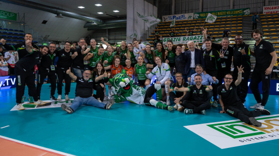Megabox Vallefoglia in finale di Challenge Cup: battuto Kaposvári 3-0, ora il Panathinaikos