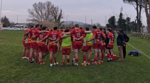 Fiorini Pesaro Rugby batte Viadana 21-17 ma senza bonus: «Vittoria amara», dice Martino
