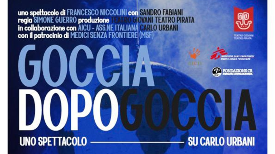 “Goccia dopo goccia” a Fermignano: il Teatro di Narrazione racconta Carlo Urbani tra ambiente e scienza