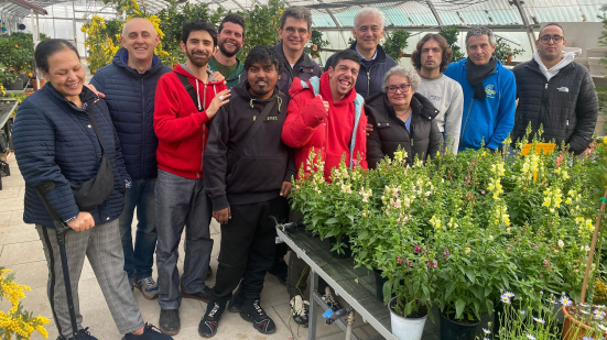 Inclusione lavorativa e disabilità: l’assessore Pandolfi in visita al Garden Center Florio di Pesaro