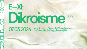 Pesaro, arte audiovisiva e suono in dialogo: Spazio XI presenta Dikroisme in piazza della Creatività