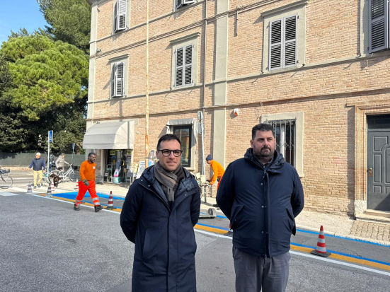 Fano, nuova pista ciclabile in via Francesco Palazzi: al via i lavori per l’anello che collega via Roma al centro storico