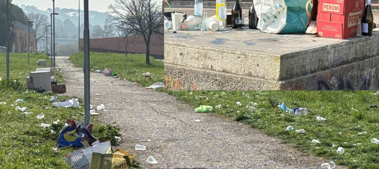 Pesaro, rifiuti al campus dopo i "100 Giorni" - Il sindaco: "Va bene divertirsi ma lasciare l'area così no"