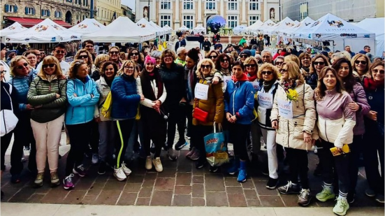 Pesaro, oltre 250 persone alla camminata “Donna in cammino” per la Giornata internazionale della donna