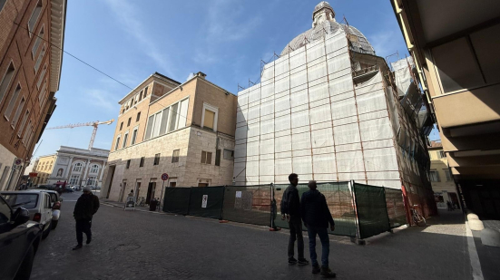 Pesaro, al via il rush finale dei lavori alla Chiesa di Sant’Ubaldo