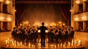 Fano, tutto esaurito al Teatro della Fortuna per GLOW: concerto a lume di candela dedicato a Ennio Morricone