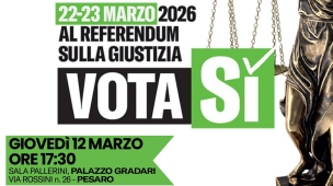 Referendum sulla giustizia, incontro pubblico a Pesaro con Antonio Di Pietro