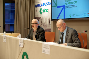 Educazione finanziaria per i giovani, incontro alla Banca di Pesaro con Megabox Volley