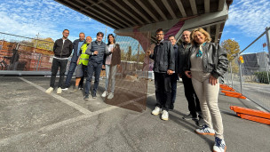 Pesaro, lavori al cavalcaferrovia della stazione: controsoffittatura per eliminare il problema dei piccioni