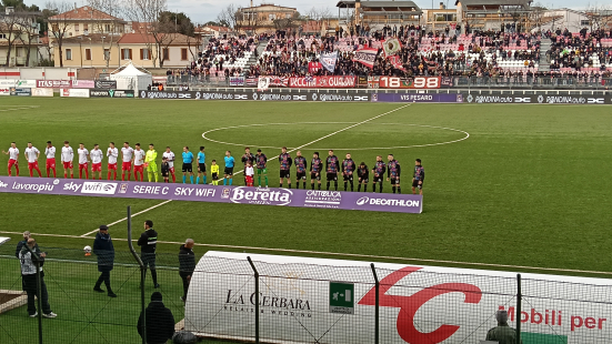 Vis Pesaro 1 Ternana 0: gol di Di Paola al Benelli, terza vittoria consecutiva e 42 punti in classifica