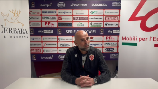 Vis Pesaro batte la Ternana 1-0, Stellone: «Tre punti importanti ma prestazione sotto le aspettative»