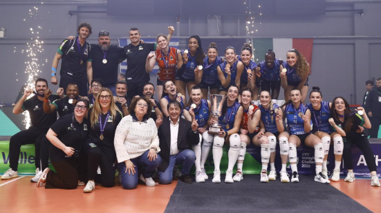 Megabox nella storia con la vittoria della CEV, il presidente Angeli: "Un traguardo che ci riempie di gioia"