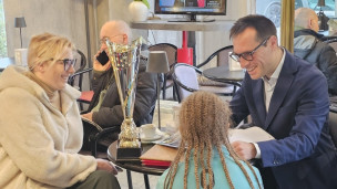 Fano, “Un caffè con il Sindaco”: successo per il primo incontro con Luca Serfilippi