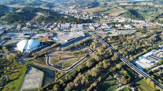Pista ciclorotellistica Torraccia Pesaro, lavori in fase finale: apertura entro l’estate