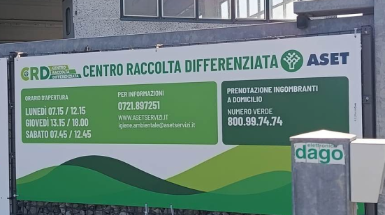 Colli al Metauro, chiude temporaneamente il Centro di raccolta: nuovi sistemi per accessi più sicuri