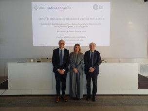 Educazione finanziaria e digitale, concluso il ciclo di seminari della Banca di Pesaro per 70 giovani