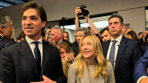 Salone del Mobile 2026, Acquaroli in visita assieme alla premier Meloni: "Imprese marchigiane dinamiche"