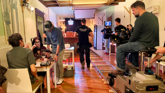 Set cinematografico a Pesaro: inziate le riprese di "Un mondo percepito"