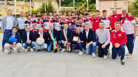 Vallefoglia e Petriano celebrano la K-Sport Montecchio Gallo: festa per la promozione in Serie D