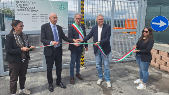 Centro di raccolta differenziata a Tavullia: inaugurato il nuovo CDR di Marche Multiservizi