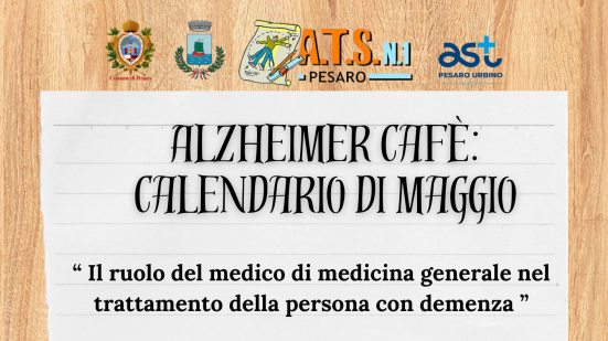 Pesaro, tornano i Cafè Alzheimer: incontri di supporto per famiglie e caregiver
