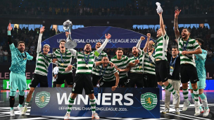 UEFA Futsal Champions League, lo Sporting CP trionfa a Pesaro nella finale davanti a 5.800 spettatori