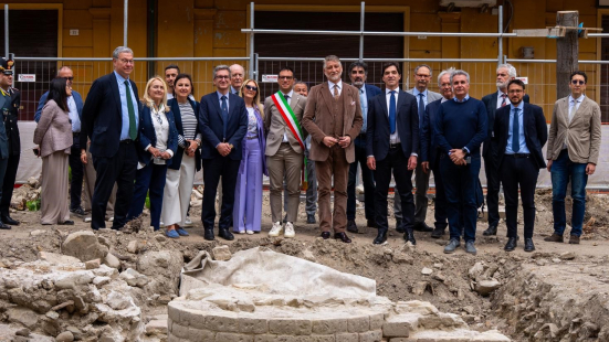 Fano, l’Uomo Vitruviano di Leonardo in mostra in estate: annuncio del ministro Giuli durante la visita