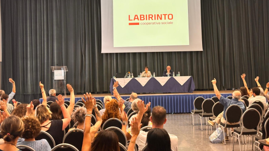 Labirinto Cooperativa Sociale, Davide Mattioli confermato presidente e Marta Cecconi nominata vice