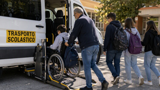 Marche, oltre 1,8 milioni di euro per il trasporto scolastico degli studenti con disabilità