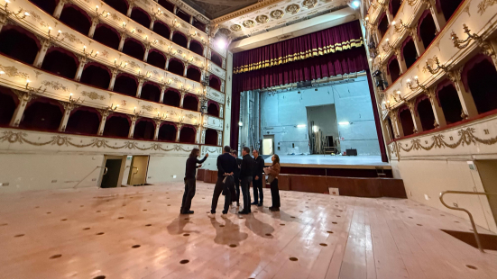 Teatro Rossini Pesaro, nuovi lavori da 37mila euro: prosegue il piano di restauro e valorizzazione