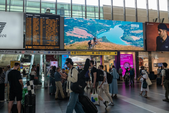 Let's Marche, oltre 60 milioni di accessi per la campagna ATIM nelle principali stazioni ferroviarie italiane