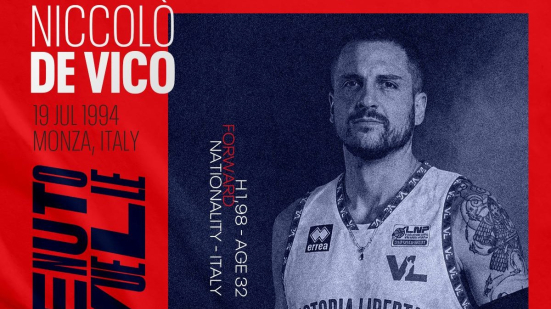Niccolò De Vico alla VL Pesaro: cosa può portare l'ala biancorossa alla Vuelle