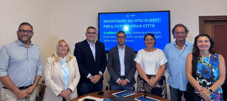 Fano, ecco come saranno investiti i 2 milioni di euro degli extrautili Aset: fondi a famiglie, imprese e opere