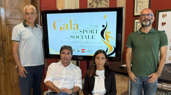 Galà dello Sport e del Sociale a Pesaro: il 23 settembre 2026 all’Auditorium Scavolini