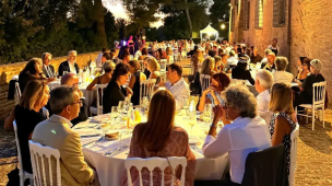 ABIO Pesaro compie 25 anni: successo per la cena di beneficenza a Villa Imperiale