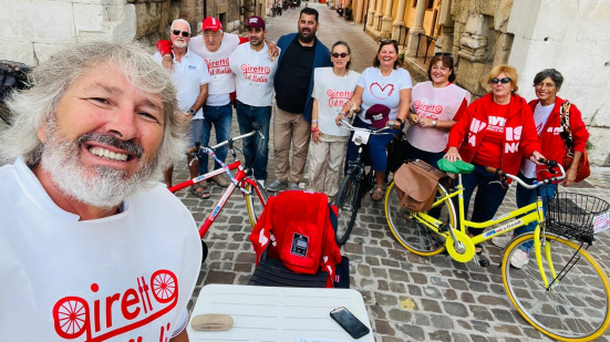 Giretto d’Italia a Fano, 2.316 passaggi per la mobilità sostenibile